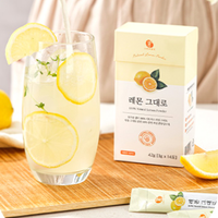 네이버/쿠팡 1위! 그대로말린 천연 100% 레몬&자몽 분말스틱
