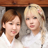 일본인에 한함/ 민속촌을 통째로 옮겨놓은 듯한 고퀄리티의 한옥 세트장에서 한복 사진촬영