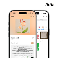 '릴티(Liltie)' 하루 한 곡 음악 다이어리 앱 사용 후기